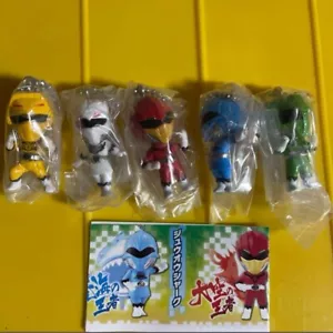 Power Rangers Zyuohger figure key chain Lot 5 set retro Tokusatsu Japan m579 - Picture 1 of 3