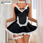 Womens Sexy Lace Lingerie Costume Uniform Maid Outfit Fancy Cosplay Party Set