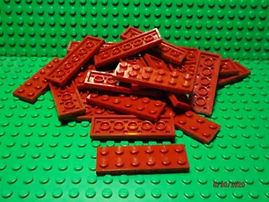 ** Lote de 25 CT ** Lego NUEVO rojo oscuro 2 x 6 piezas de placa Lote de 25 - Imagen 1 de 1