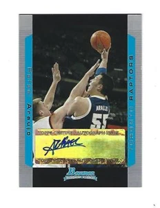 Rafael Araujo 2004-05 Bowman Autograph Rookie card, # 155, Toronto Raptors - Picture 1 of 2