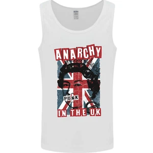 Anarchy in the UK Punk Music Rock Mens Vest Tank Top - Picture 1 of 3