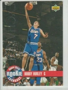 Tarjeta de baloncesto 1993-94 Upper Deck Rookie Exchange #RE7 Bobby Hurley Kings - Imagen 1 de 2