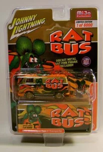 1964 '64 VW TYPE II RAT FINK AMERICAN DIORAMA FIGURES MIJO JOHNNY LIGHTNING 2022 - Picture 1 of 3