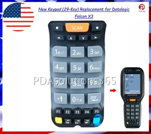 Nuevo teclado (29 teclas) repuesto para Datalogic Falcon X3 - Imagen 1 de 5