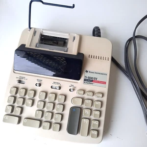 Texas Instruments TI-5045 SV 12-Digits 2 Color Printing Super View Calculator B5 - Picture 1 of 7