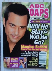 ABC Soaps In Depth Maurice Benard Sonny GH 2004 Alexa Havins Justin Bruening - Picture 1 of 1