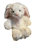 Aurora White Bunny Rabbit Plush Pink Bow Easter Spring Stuffed Animal 50247 Tag