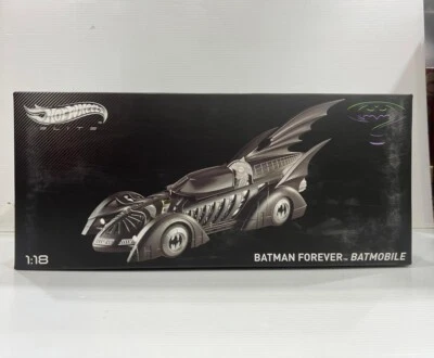 Hot Wheels Elite 1:18 Batman Forever Batmobile Diecast - Imagen 1 de 4
