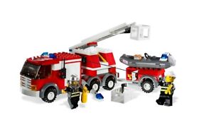 LEGO 7239 - Town: City: Fire - Fire Truck - 2004 - NO BOX