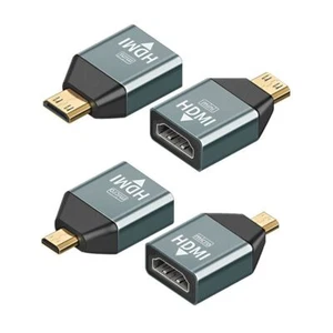 60HZ Mini Micro HD a HDMI-compatibile Adattatore Convertitore HDTV-Compatibile - Afbeelding 1 van 10