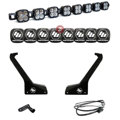 Barra de luces LED de techo vinculable Baja Designs® 8 XL para 18+ Jeep Wrangler, Gladiator Foto 1 de 2
