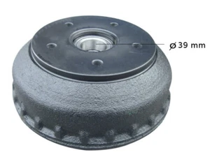 Bremstrommel zu Alko Bremsnabe 200x50 200x35 4x100 Lager 39mm Anhänger - Bild 1 von 2