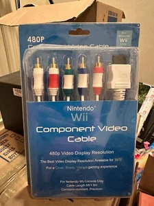 For Nintendo Wii / Wii U High Definition HD Component Audio Video AV Cable Cord - Picture 1 of 1
