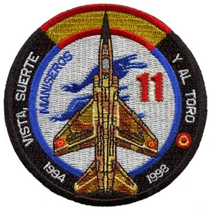 Parche Mirage F-1 Ejército del Aire España Spanish Air Force Military Patch Army - Imagen 1 de 9