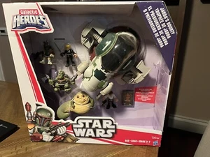 Boba Fett Slave 1 Star Wars Galactic Heroes Jabba's Bounty Playskool Brand NEW - Picture 1 of 2