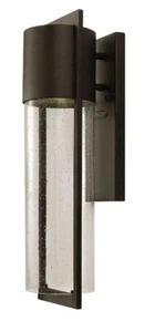 Hinkley 1324KZ Shelter Medium Wall Mount Outdoor Lantern in Buckeye Bronze 20.5" - Picture 1 of 2