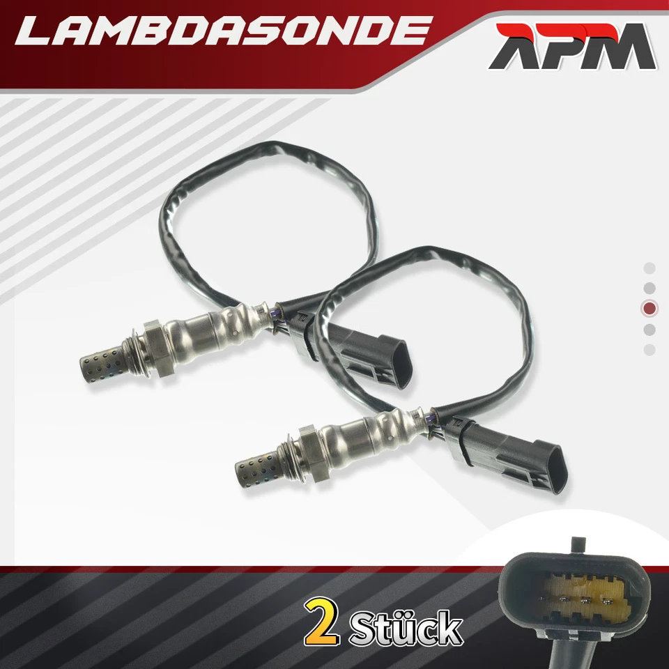 2x Sonda Lambda per Renault Megane I Clio Thalia Kangoo Opel Vivaro Nissan Dacia - Immagine 1 di 4