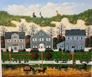 Charles Wysocki Nantucket Winds signiert und nummeriert mit Zertifikat SUPER SALE - Bild 1 von 2