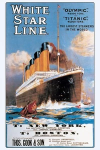 Titanic White Star Line Poster 24 x 36 von Eurographics - Bild 1 von 1