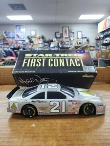 Action 1996 Michael Waltrip #21 Citgo Star Trek First Contact 1:24 Scale BANK - Picture 1 of 4