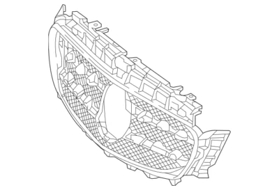 Mercedes Benz Genuine E400 E300 E350 2017-2020 Front Grille OE 213888022364 — 第 1/3 张图片