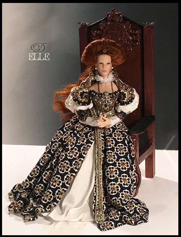  1" Dollhouse Mini Doll Sewing Made Easy~1:12 Patterns ~ELLE~ Tutorial - Image 1 of 1