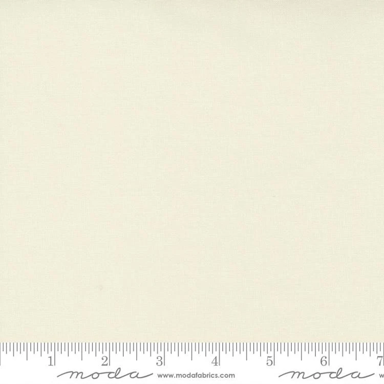 Moda Fabrics 9900 11  BELLA SOLIDS "SNOW" BTY - Image 1 of 1