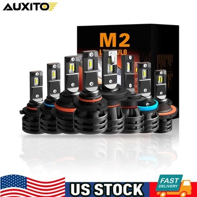 Kit de conversão de lâmpadas de faróis de LED H11 9012 9006 9005 H8 feixe alto baixo 6500K - Imagem 1 de 4