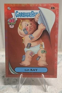 2025 Worst Of GARBAGE PAIL KIDS 40th Anniversary G.P. KAY /5 BLOODY NOSE RED - Picture 1 of 3