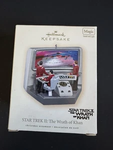 Star Trek 2 Wrath Of Khan 2007 Hallmark Magic Christmas Ornament New NIB - Picture 1 of 4