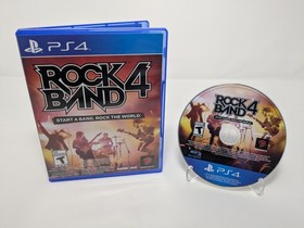 Rock Band 4 Sony PlayStation 4 PS4 NTSC-U/C T Multiplayer 2015