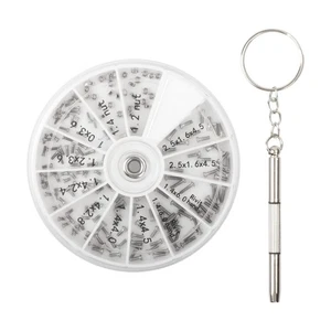 Brillen Reparatur Set Brillenschrauben Nasenpads Set für Brillenuhrenreparatur - Bild 1 von 7