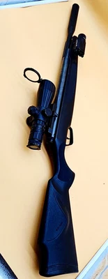 Rifle de aire comprimido Stoeger modelo X20 S2 22 cal con mira iluminada 4x32 R/G Foto 1 de 4