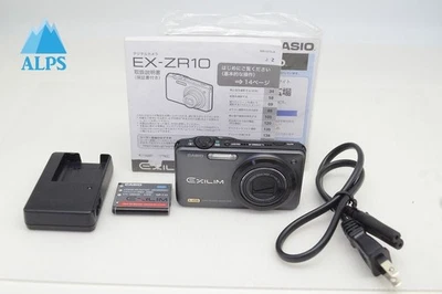 [Mint] CASIO EXILIM EX-ZR10 12.1MP Compact Digital Camera Black #251105b - Image 1 of 4