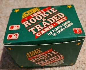 1991 Score Baseball Rookies & Traded Box Set  - Picture 1 of 2