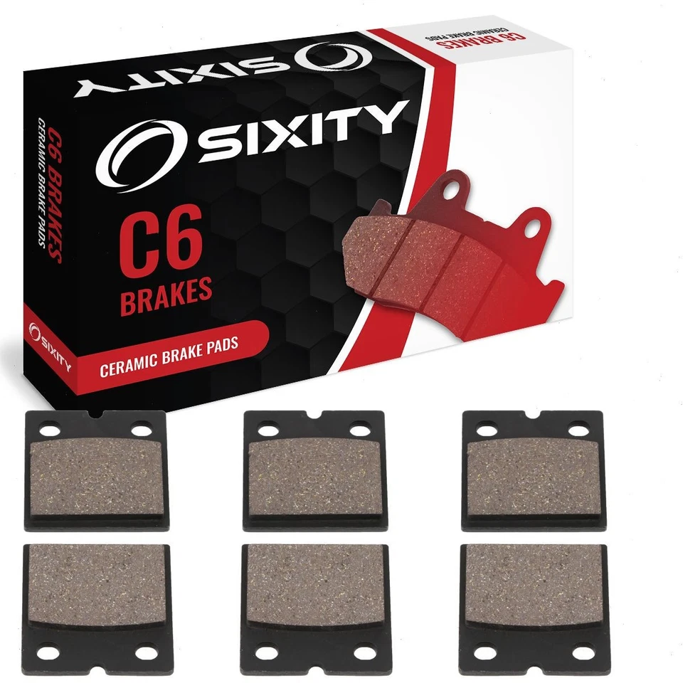 Juego de pastillas de freno delanteras + traseras cerámicas BMW K100 1983-1986 kit completo sin ABS yv Foto 1 de 4