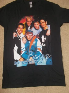 BACKSTAGE BOYS NEW BAND CONCERT T-SHIRT WOMENS (S) BAND IMAGE DESIGN - Picture 1 of 4