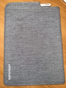 reMarkable 2 FOLIO The Original SLEEVE Grey Polymer Weave w/Pocket, MARKER Combo - Bild 1 von 9