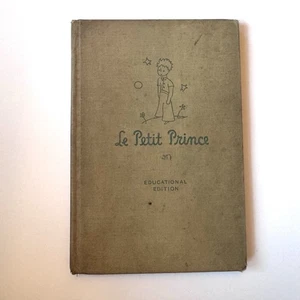 Le Petit Prince 1946 Educational Edition Riverside Press HC In French Antoine - Bild 1 von 11