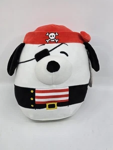 Squishmallows Peanuts Snoopy Pirate Halloween 2025 9" Plush NEW with Tags - Picture 1 of 5