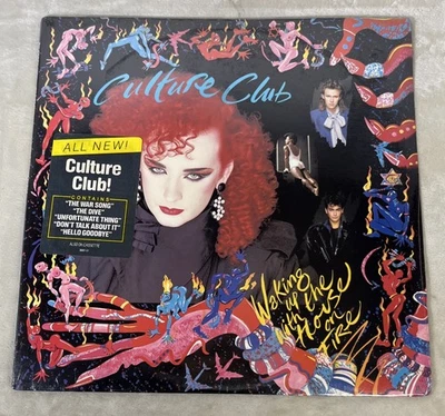 Culture Club Waking Up With The House On Fire SEALED Vinyl LP Record W/ Hype - Image 1 of 4