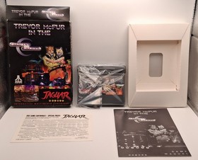 Trevor McFur in the Crescent Galaxy (Atari Jaguar,1993) missing overlay only