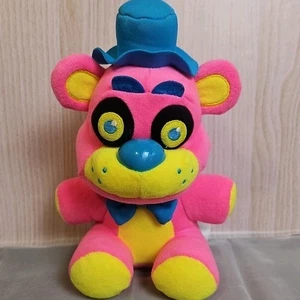 Funko Five Nights at Freddy's Glamrock Freddy Neon Plush 2021 FNAF Collectible - Picture 1 of 8