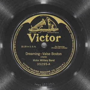 Victor Military Band Dreaming / In The Golden West Medley Victor 35295 Sehr guter Zustand 78 12 Zoll - Bild 1 von 4