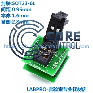 SOT23-6L SOT23 To DIP6 IC Programmer Adapter Chip Test Socket - Picture 1 of 5