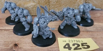 Warhammer 40K-  Dark Angels 5x Deathwing Terminators. Dark Vengance. - Image 1 of 3