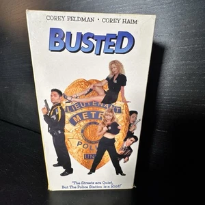 Busted - Corey Feldman Corey Haim VHS - Picture 1 of 18