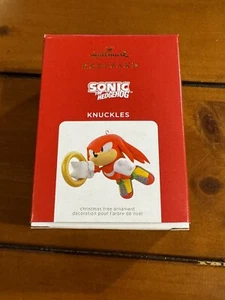Hallmark Keepsake Ornament 2021 Limited Edition Sonic The Hedgehog Knuckles Neu im Karton - Bild 1 von 6