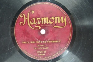 Cal Stewart - HARMONY 5028-H - Uncle Josh Buys An Automobile & The Opera - Picture 1 of 2