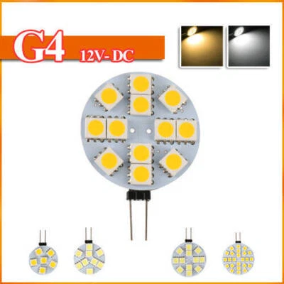 G4 LED DC 12V Lampen 1W 1.5W 2W 3W Kaltweiß Warmweiß SMD Leuchtmittel Dimmbar - Bild 1 von 4